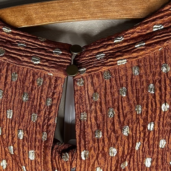 ANTHROPOLOGIE Lennox Polka Dot Halter Top Size XS - Picture 6 of 16